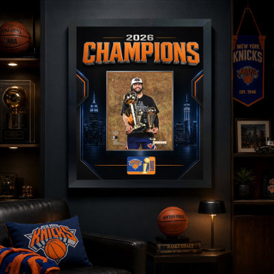 Cadre photo 18 x 22 po Jalen Brunson New York Knicks