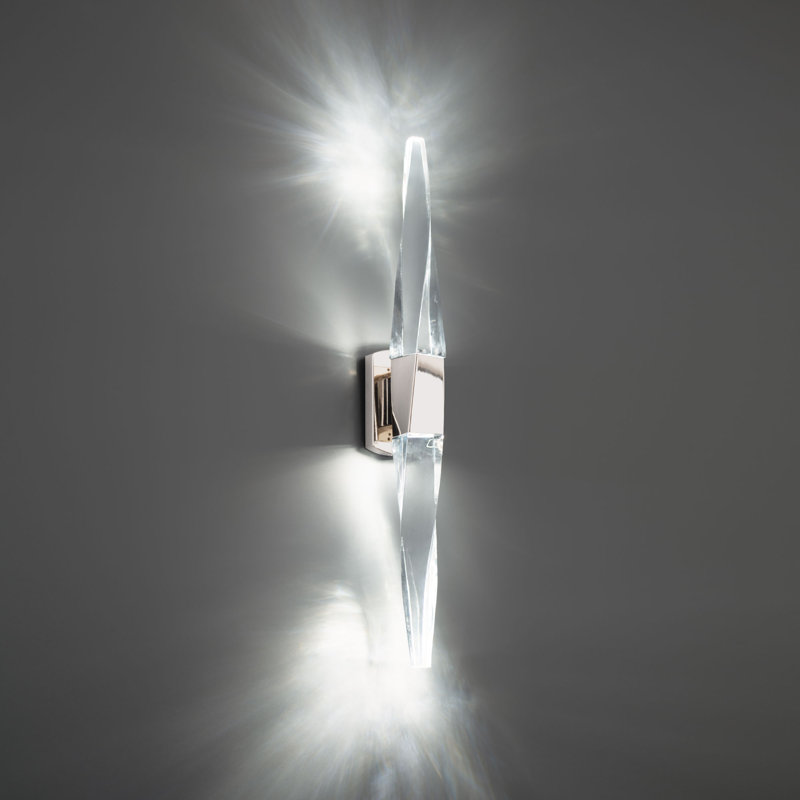 Kindjal 2 - Light LED Vanity Light, Polished Nickel