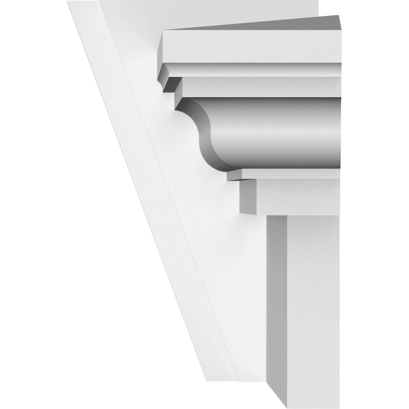 Endurathane Traditional Crosshead with Deco Keystone, 101 inches