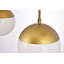 Luminaire suspendu en forme de globe à 7 lumières pour îlot de cuisine Yearby-388720221-388720192