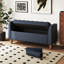Banc de rangement rembourré en polyester pour entrée et chambre à coucher-404973694