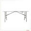 Rectangular Metal Folding Outdoor Camping Table , 182.88cm cm W 70cm cm D
