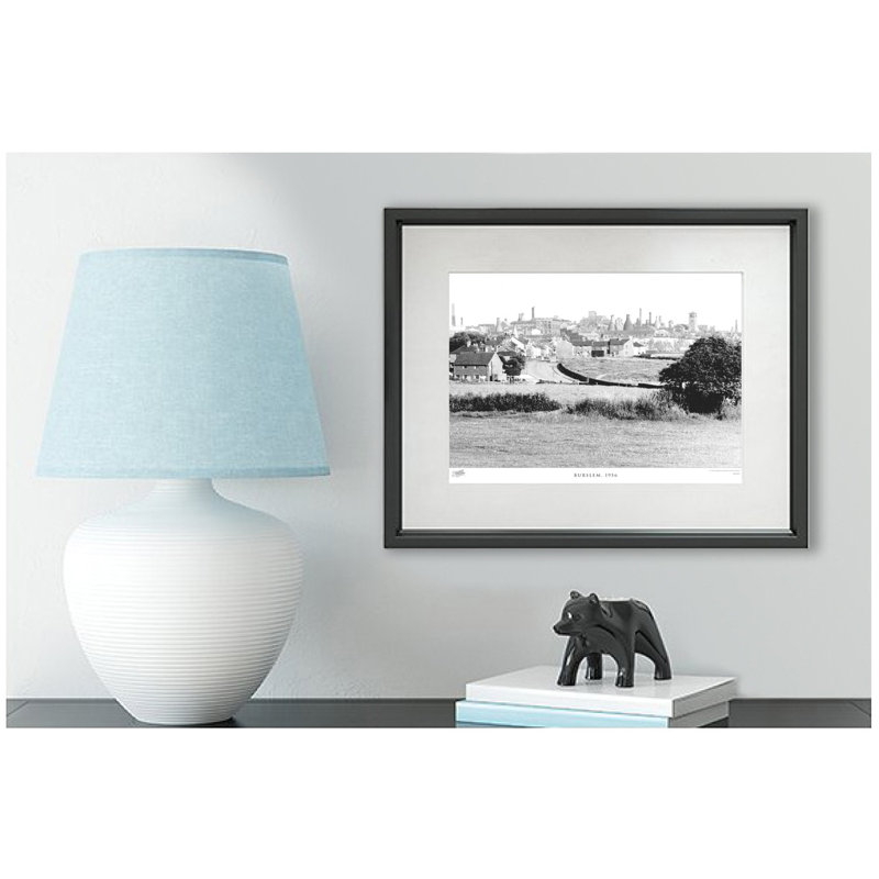Burslem, 1956 1 Piece Single Picture Frame Wall Art, 28cm H x 36cm W x 2.3cm D