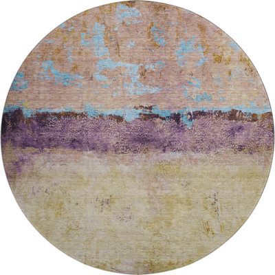 Premium Machine Washable Varroville AMF1716 Abstract Rug