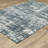 Delfine Distressed Etchings Dark Teal/ Ivory Area Rug-1319966815