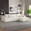 Canapé modulaire modulaire en L-1077265187