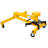 1000Lbs Folding Engine Stand,Geared Rotating Head,360 Degree Adjustable Mounting Head,Yellow Color