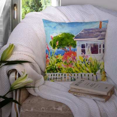 Houses Indoor/Outdoor Throw Pillow
