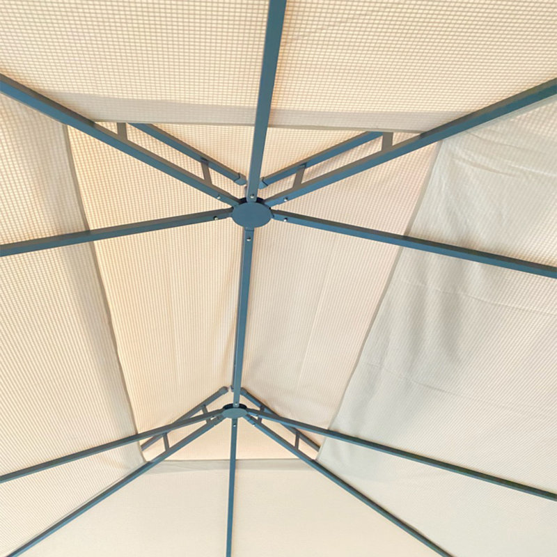 Garden Winds Gray Polyester Replacement Canopy for Canopy