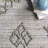 Geometric Hand Hooked Jute/Cotton Light Gray/Ivory Area Rug-2138780575