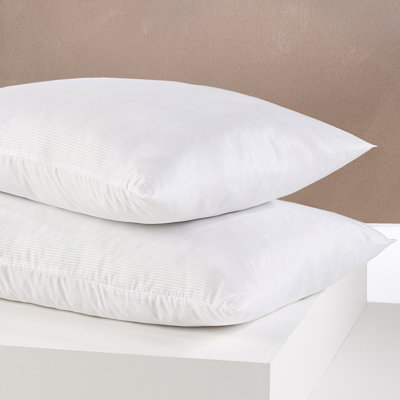 Snuggledown Scandinavian Hollowfibre Medium Support Back Sleeper Pillow