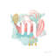 «Abstract Monogram M» par Farida Zaman - Art textuel sur toile tendue-886402274-905290072-905290066