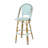 Outdoor French 29.5 Inch, Of 2, Teal, Finish, , For Party 29.5" And Aluminum , Rust Frame, Garden Seating