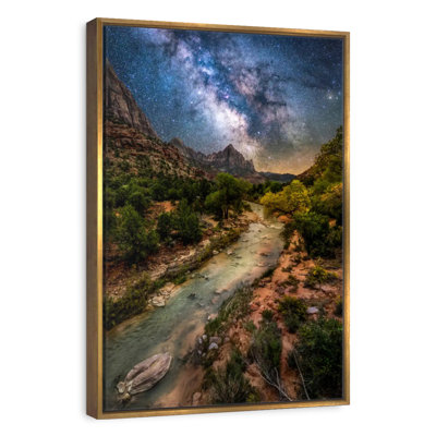 Milky Way Over Virgin River