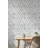 Geometric Wallpaper Moroccan Removable Gray Wall Mural