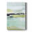Sea Green Layers I -Gallery Wrapped Cavas