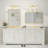 Molly Tempered Glass and Metal Framed French Cleat Mounted Wall Bathroom / Vanity Mirror-88169070-86873722-120985719
