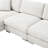 96*56" Modern Cloud Sectional Sofa