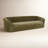 Arthur 109'' Velvet Upholstered Sofa-117685294