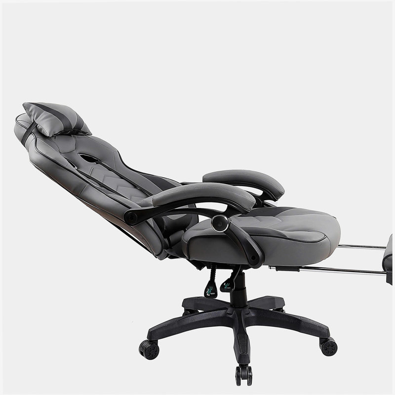 Fauteuil de direction double inclinable avec repose-pieds