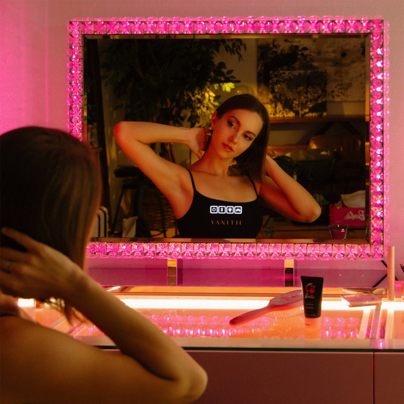 Chaoyichi Rectangle LED Metal Mirror