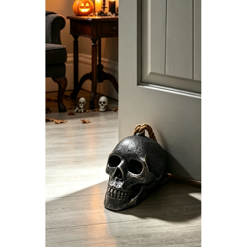 Butoir de porte crâne en ciment