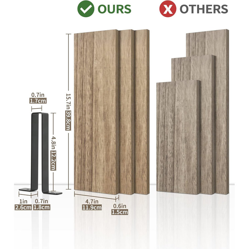 3 Piece Bracket Shelf