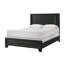 Ensemble de chambre à coucher à panneau moderne avec finition gris anthracite-169249719-169249718