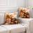 JYK Soft Microfiber Decorative Pillow Covers Double Sided Printed Hidden Zipper Cushion Cases for Home Decor & Gifts.20x20 inches,Orange pumpkin plaid blanket-138806754