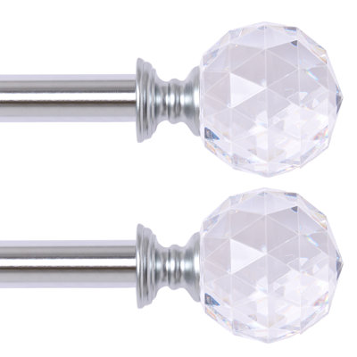 Marun Adjustable Overall Width x 0.75'' Diameter Single Curtain Rod