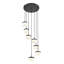 Lustre noir mat 7 lumières Renaud-123223071