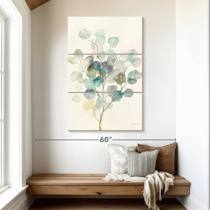 Harnek Minimalist Eucalyptus III, 50" H x 32" W