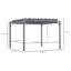 Brois 3 x 3(m) Outdoor Louvered Pergola with Adjustable Roof, Grey