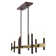 Arkeem 8 - Light Dimmable Square / Rectangle Chandelier