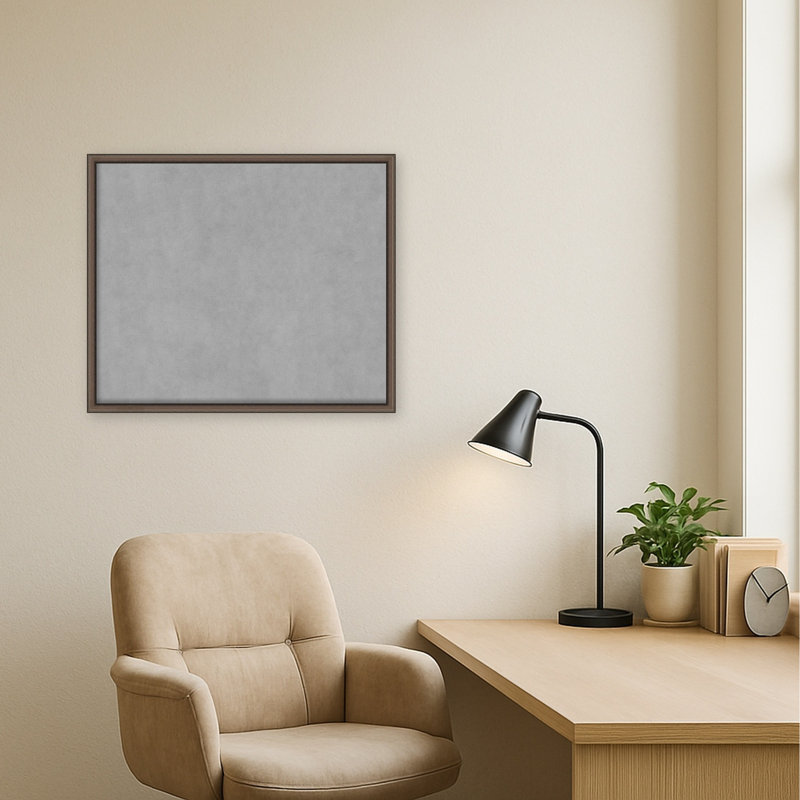 Tableau magnétique Cordelia, L 21 po x H 25 po, Cordelia mince bronze