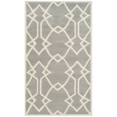 Hamid Hand Tufted Wool Geometric Rug