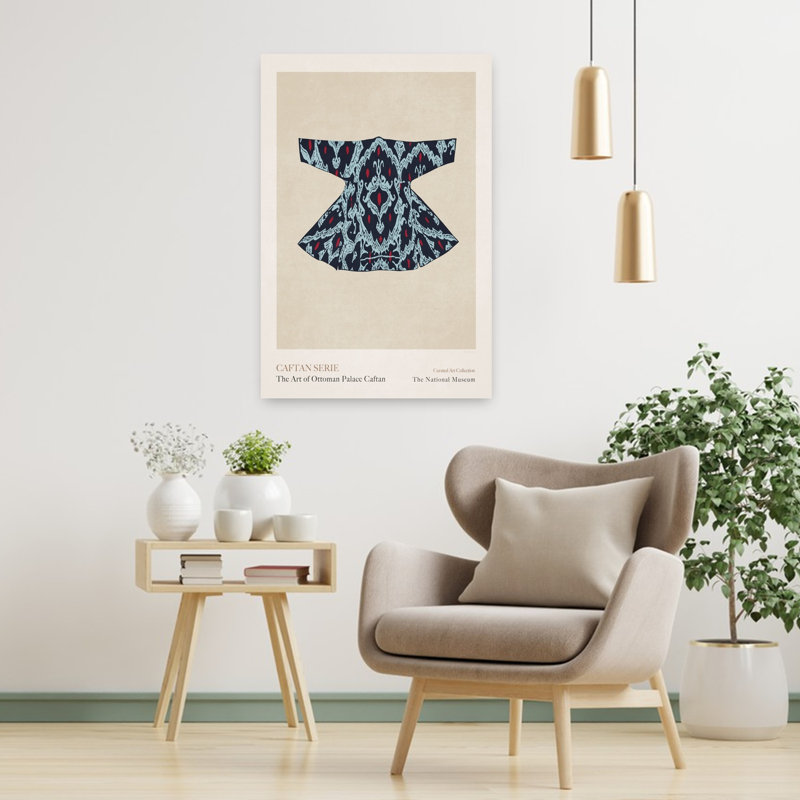 Ornate Ottoman Caftan by Emel Tunaboylu - Wrapped Canvas Print, 91.44 cm H x 60.96 cm W
