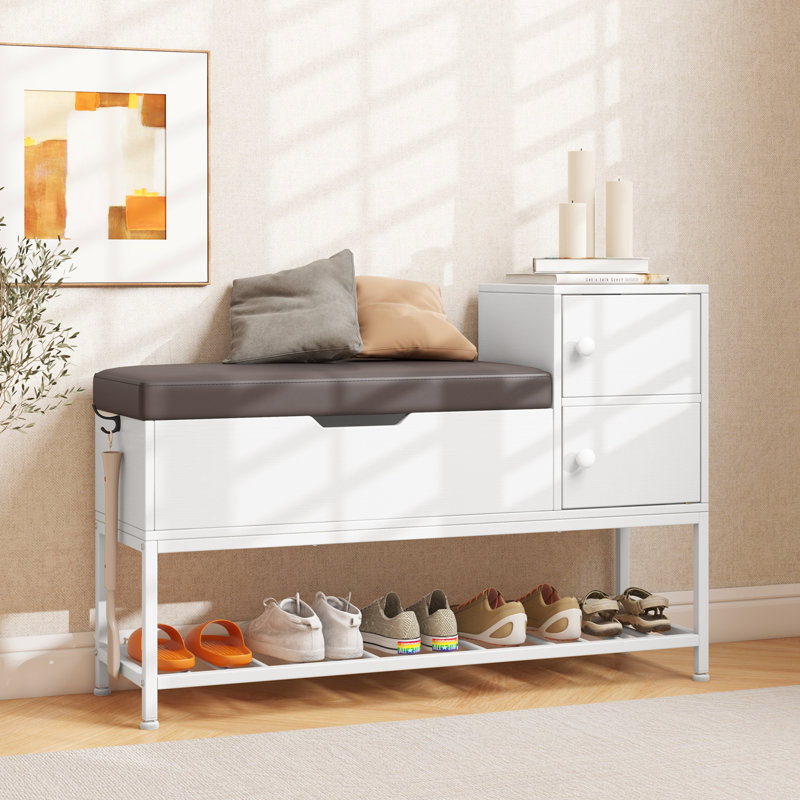 7 Pair Shoe Storage Bench