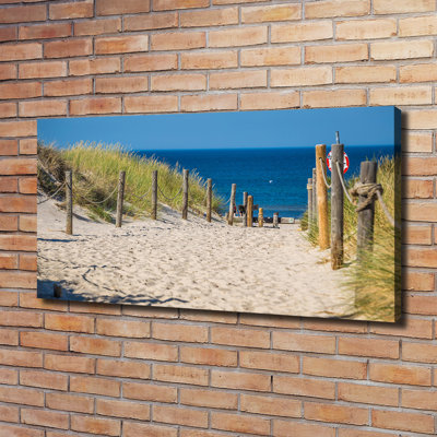 Coastal Dunes - Wrapped Canvas Print