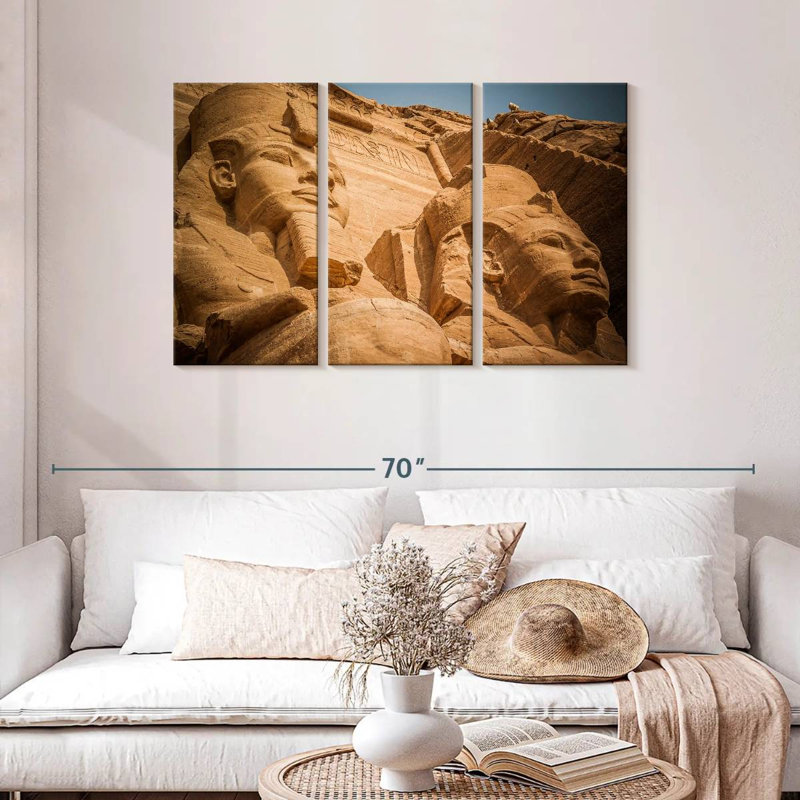Keiri Pharaons d'Égypte, H 48 po x l 74 po