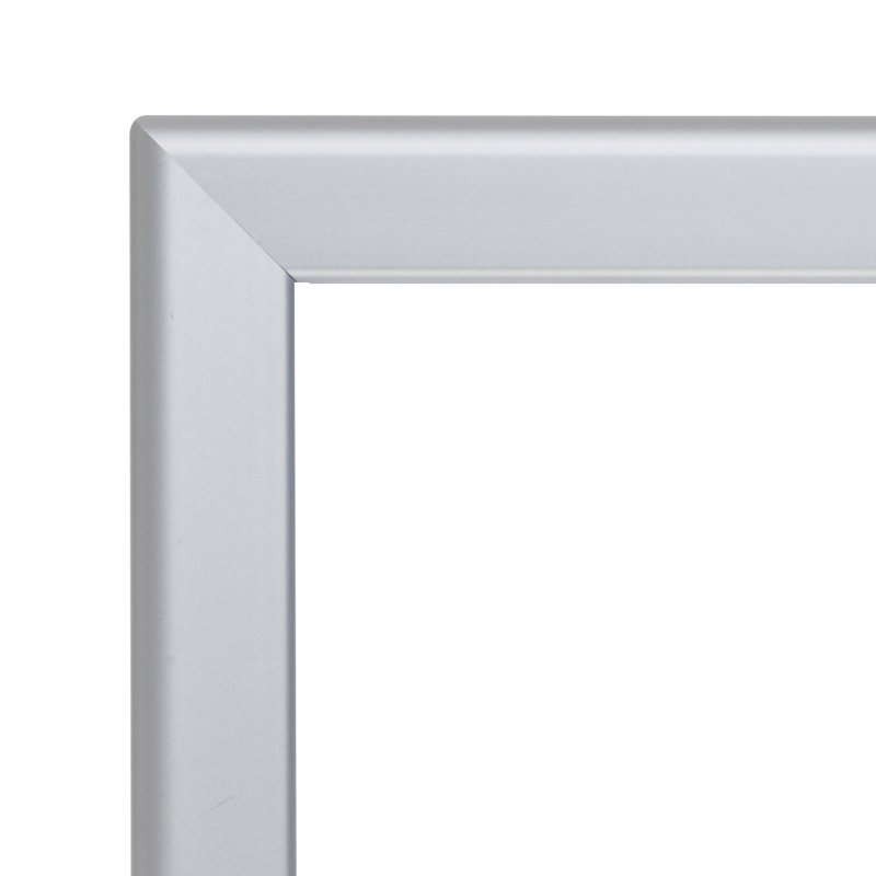 Cadre photo simple en métal, 8,5 po x 11 po, Argent