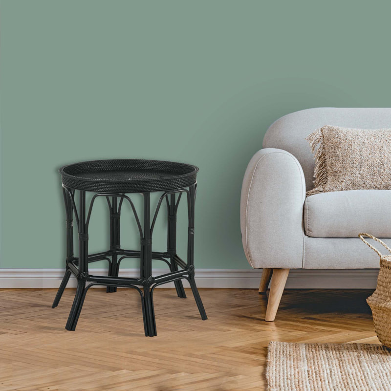 Table de bout Akif, Noir