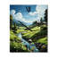Horloge murale paysage et nature Emerald Lake II - paysage et nature-99629901