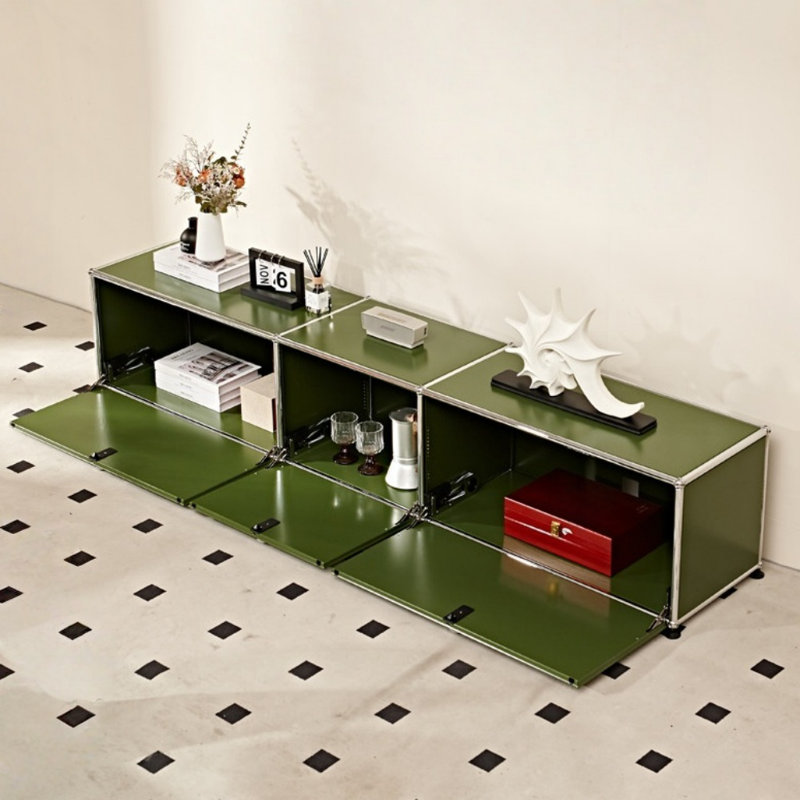 Meuble télé simple vert