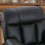 Fauteuil inclinable massant et chauffant en cuir surdimensionné de 37,8 po avec USB et 2 porte-gobelets Bucholz (ensemble de 12)-104469581
