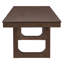 Table de salle à manger à rallonge 60-78 "avec rallonge amovible, table de cuisine en bois pour 4 à 8 personnes, finition noyer-2142016598