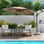 Parasol en porte-à-faux 120 "avec manivelle-1735961532