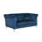 Geneveve 64.2" Velvet Rolled Arm Chesterfield Loveseat-91280503