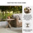 Anikyn Outdoor End Table