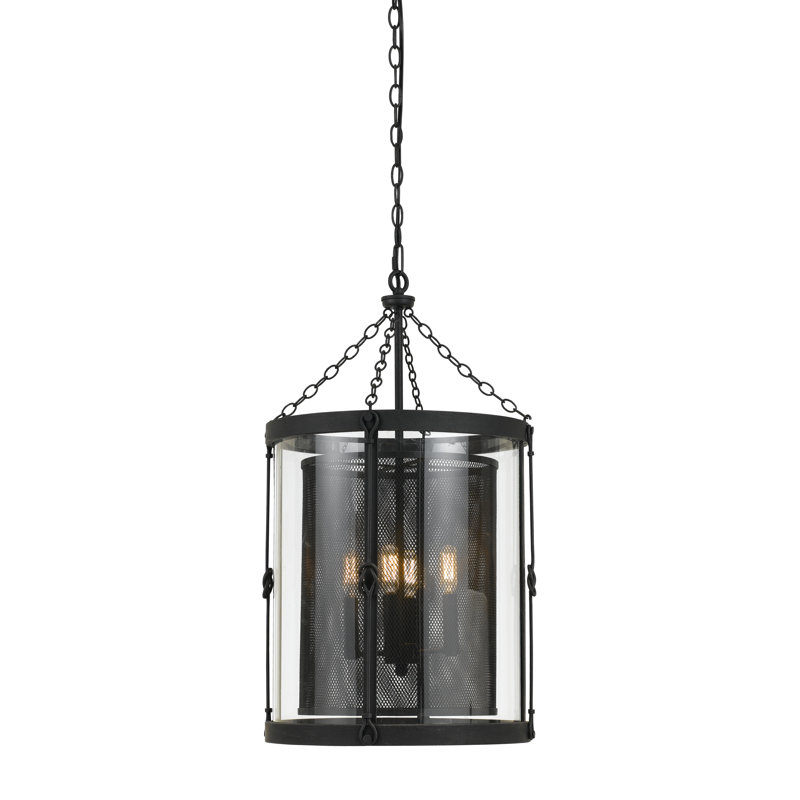 Lustree tambour 4 lumières Tessio